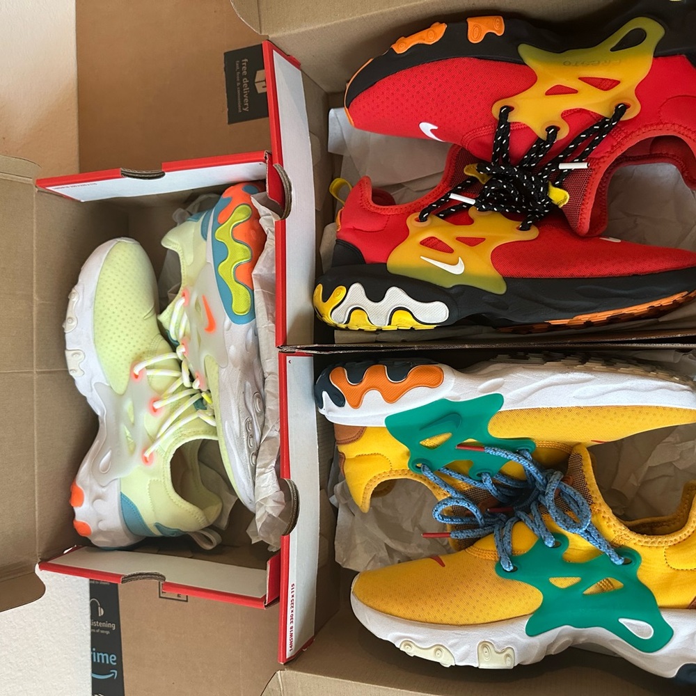 SOLD - Nike Presto React Lot